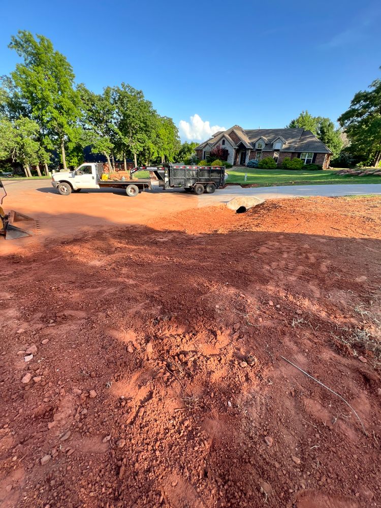 Grading & Excavation for 365 Excavation & Land Solutions in Oklahoma City, OK