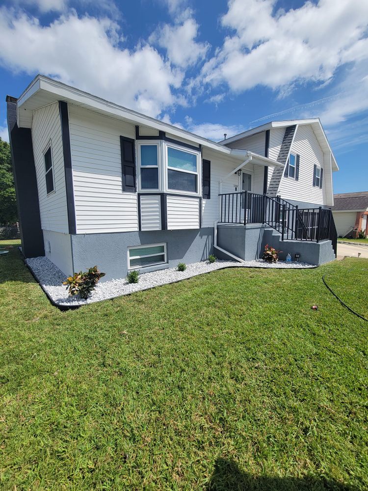 Our mowing service ensures a pristine, well-manicured lawn with expert care and attention to detail, enhancing your home's curb appeal while promoting healthy grass growth for a lush, vibrant outdoor space. for Vanic's Landscaping Co in New Smyrna Beach, FL