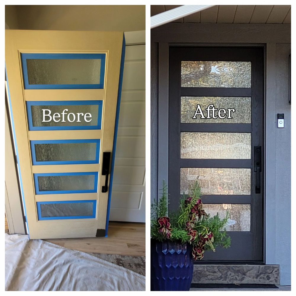 Revitalize your home's appearance with our expert door repainting service. Our skilled team ensures a flawless finish, enhancing durability and curb appeal to suit any style or preference. for Silver Service Pros in Riverton, UT