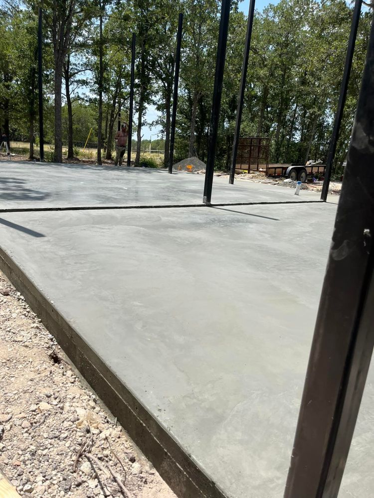 Concrete for Mel Concrete and Construction in College Station, TX
