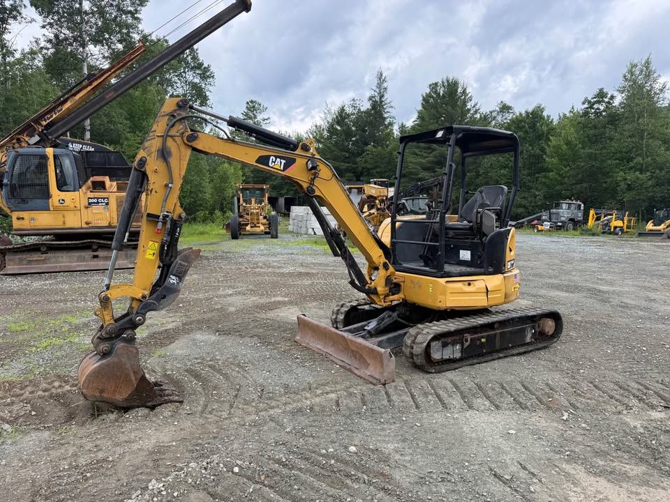 2017 CAT 303.5 E2 - $26,500 2017 Cat 303.5 mini excavator with thumb coupler and bucket open tops machine 2600hrs. Runs and operates well. Ready to go to work! for  in Northumberland, NH