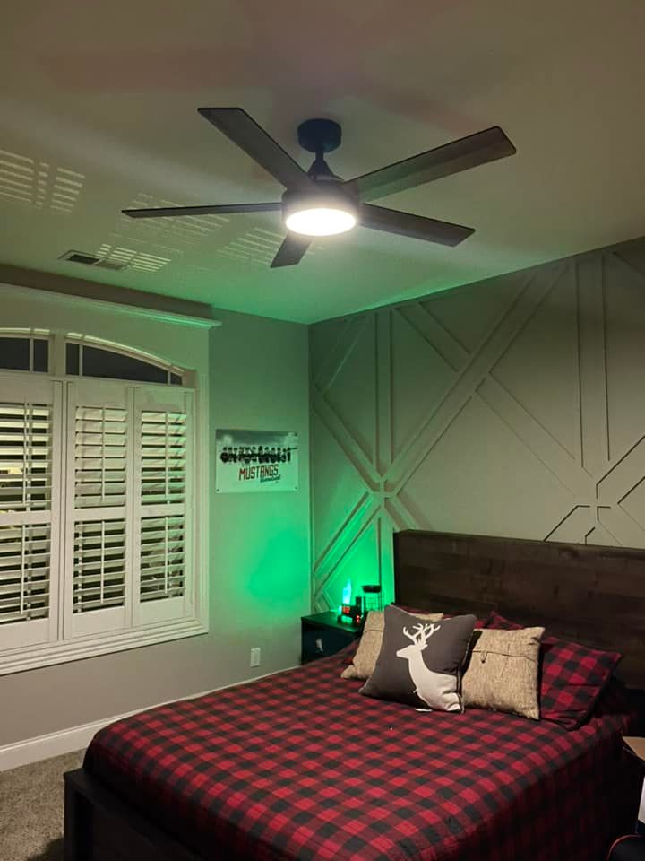Our professional Fan Installation service ensures safe and efficient airflow in your home. We seamlessly integrate with existing electrical systems, including outlet and switch installation, to enhance comfort and functionality. for Logical Electrical Design in Mt. Juliet, TN