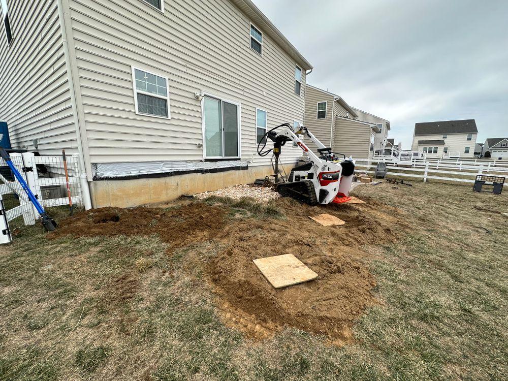 Goodwick Covered Deck for Thomas J. Gorman Construction in Middletown, DE