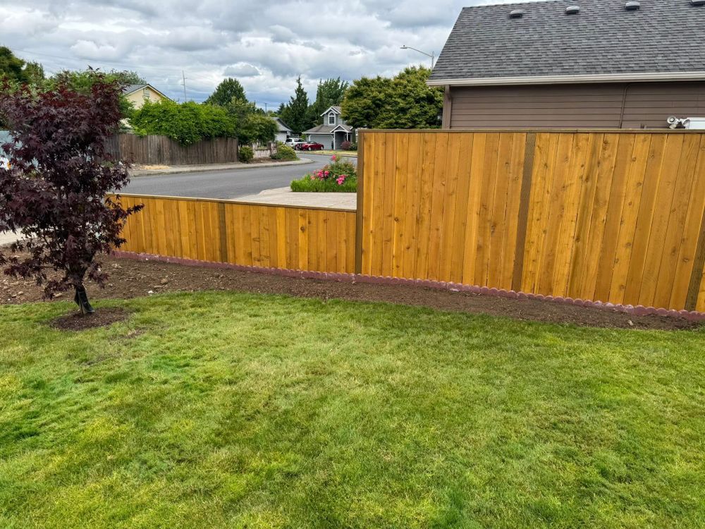 Enhance your property's privacy and aesthetics with our professional fence installation services. We also offer expert fence repair to keep your outdoor space secure and looking its best year-round. for Churape And Son's Landscaping in Vancouver, WA