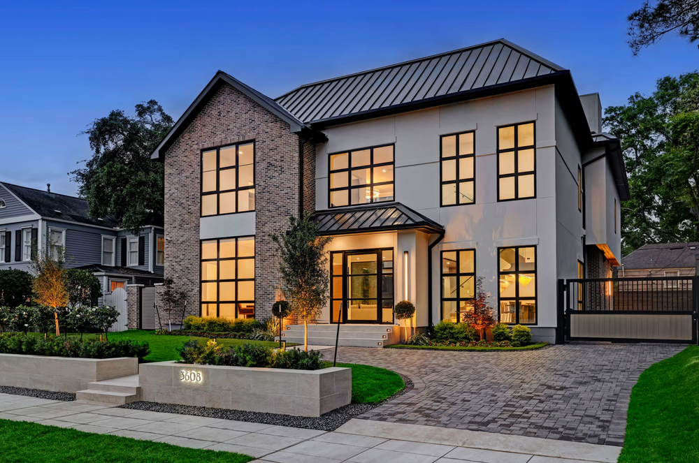 Exterior Renovations for Texas Estate Construction in West University Place, TX