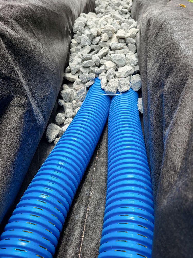 FDM HIGH OCTANE PIPE for Sam's French Drains and Landscape in Orlando, Florida