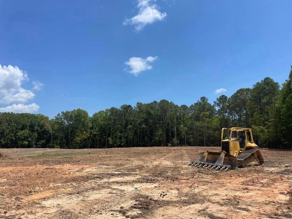 Excavating for Southern Land Improvements in Edgefield, SC