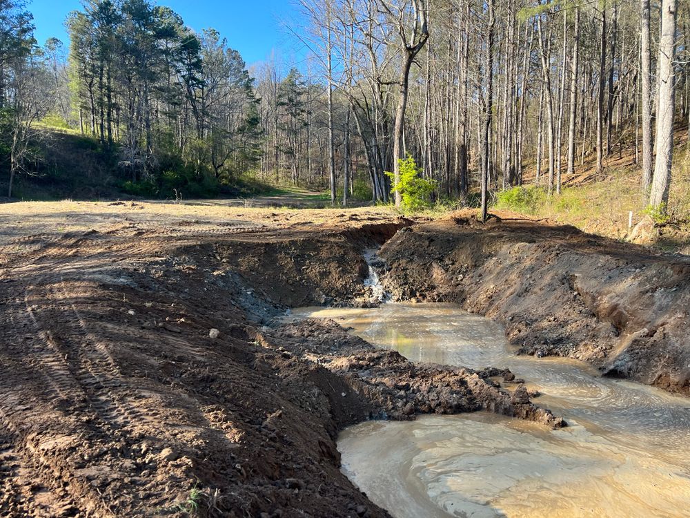 Give us a call if you are looking to add a pond or lake to your property. for Triple P Excavation in Atlanta, GA