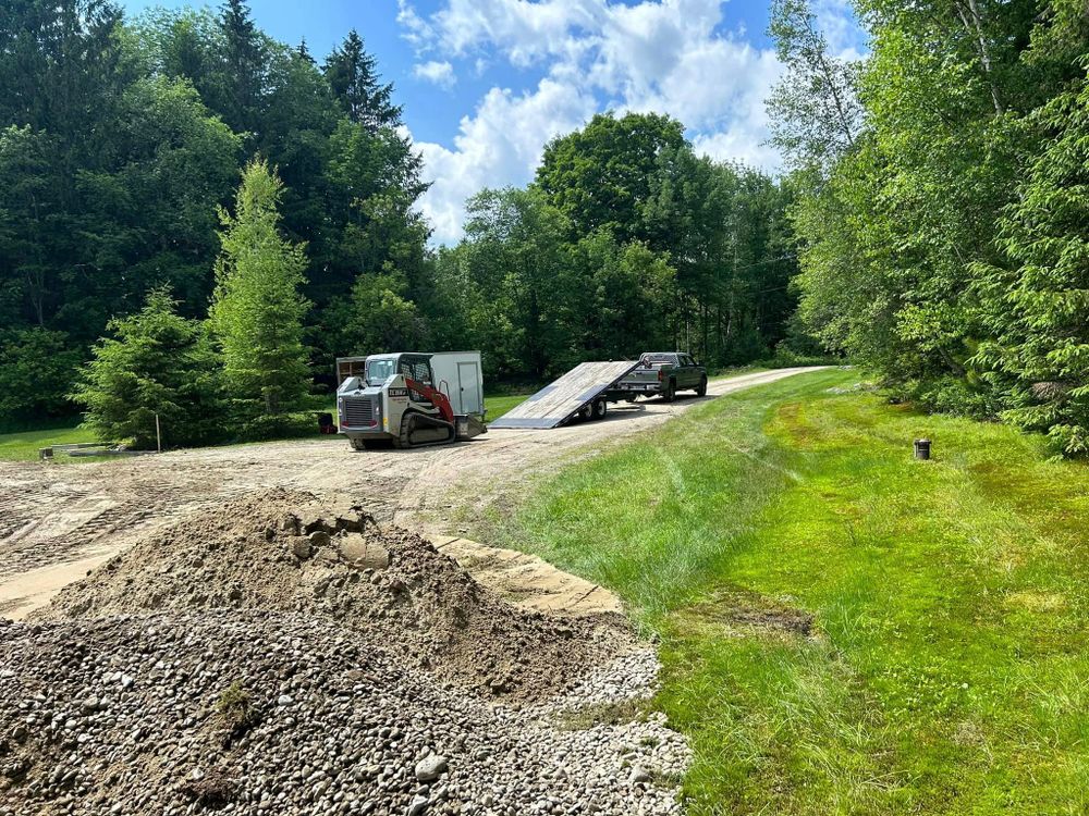 Excavation for Andy Naylor Excavation in Stowe, VT