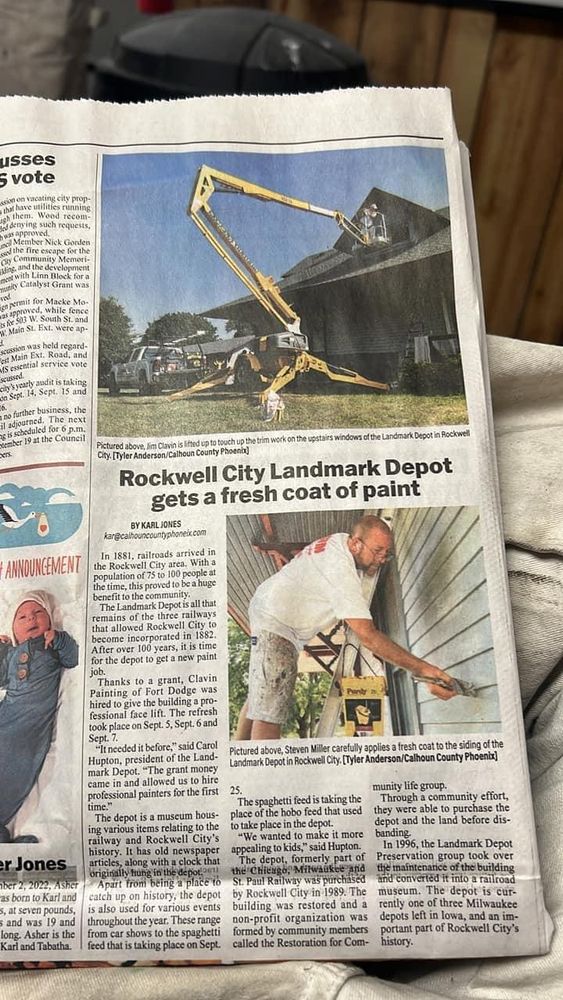 All Photos for Clavin Painting in Fort Dodge, Iowa