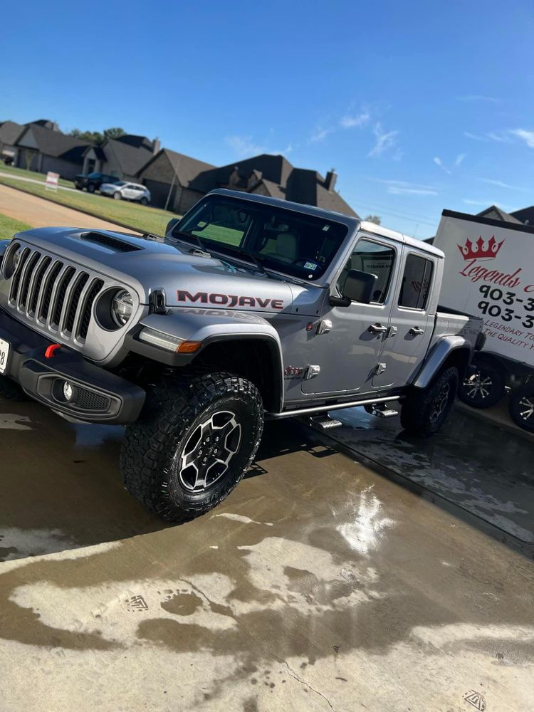 Interior Detailing for Legends Auto Detailing in Hallsville, TX