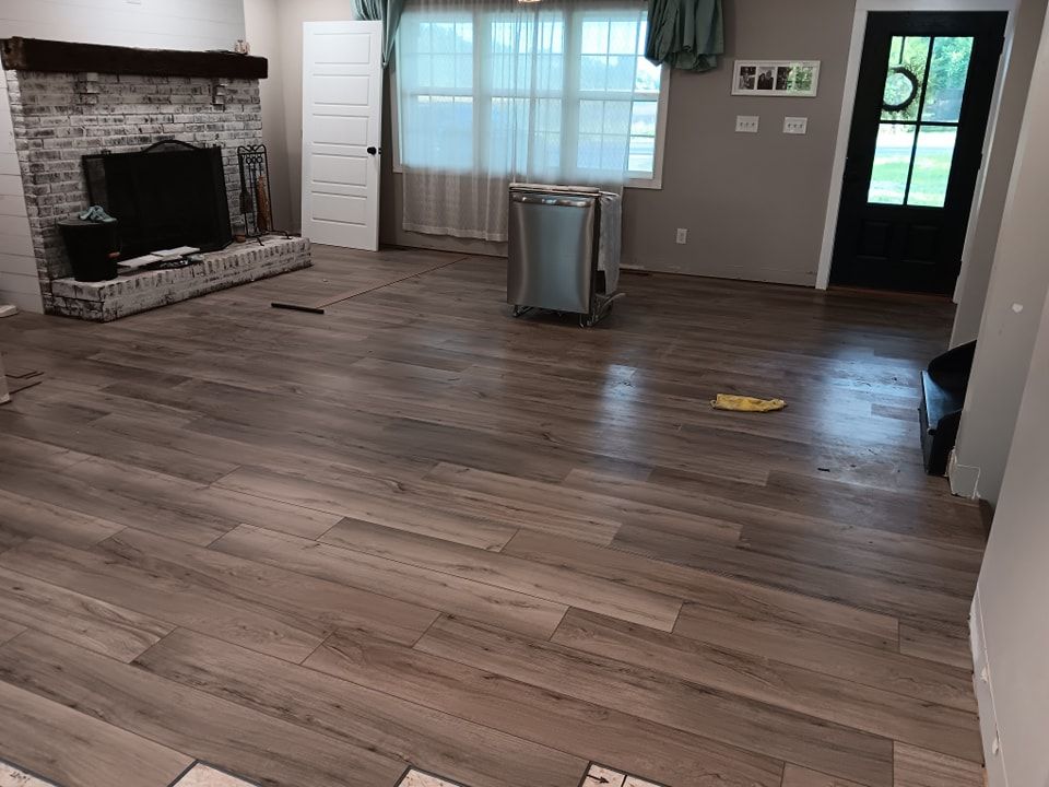 Subfloor repair and Beam Shoring for Dead Tree General Contracting in Carbondale, Illinois