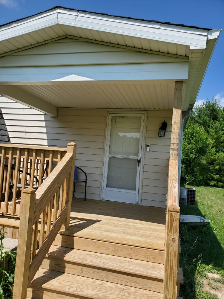 Decks for John Colvin's Home Improvement in Modoc,  IN