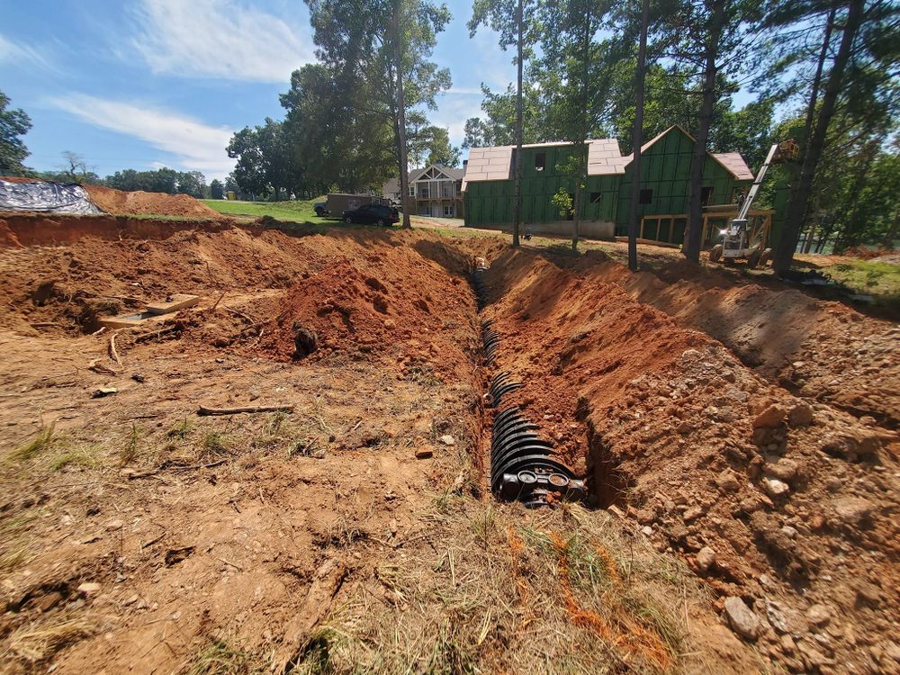 Excavating for HC Construction & Grading in Clayton, GA