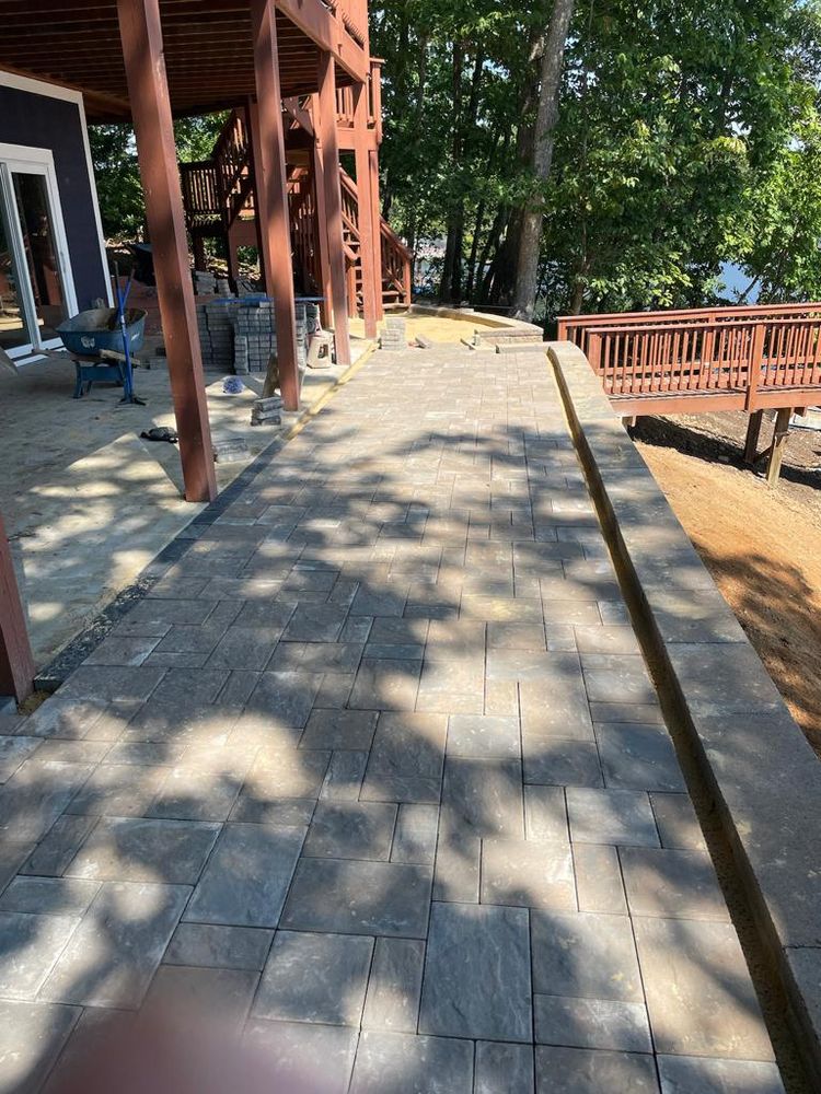 Hardscaping for Rosales Landscaping LLC in Lake Gaston, North Carolina