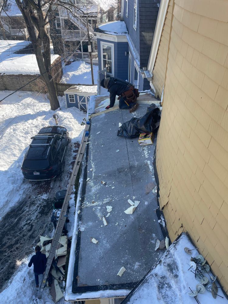 Roof replacements/repairs for All For U Roofing & Masonry in Boston, MA