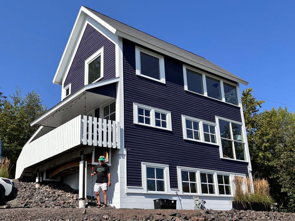 Our Exterior Painting service enhances the appearance of your home, providing a fresh and attractive exterior finish that increases curb appeal and protects against weathering for long-lasting beauty. for Northstar Painting and Sandblasting in Duluth, MN