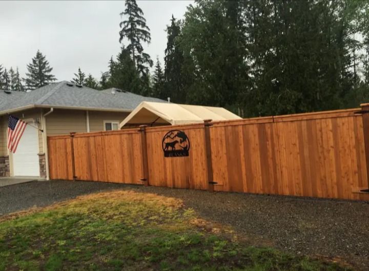Residential Fencing for McBride and Sons Fence in Camano, WA