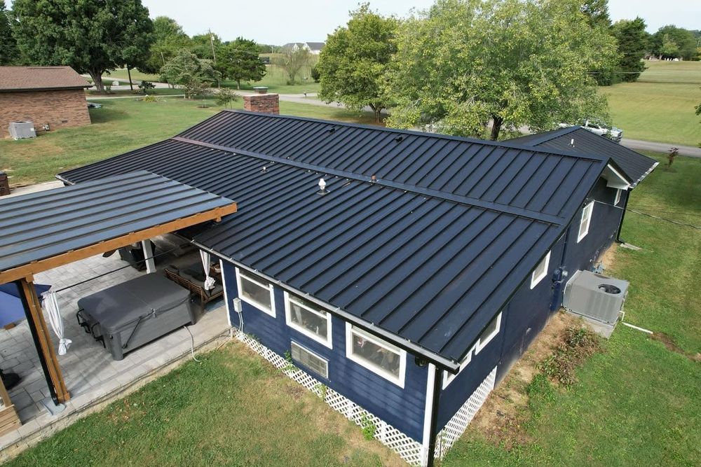 Our expert roofing installation service ensures durable, long-lasting metal roofs that enhance your home's curb appeal, providing exceptional protection and energy efficiency tailored to meet your unique needs. for Safe Roofing Inc in Jacksonville, NC