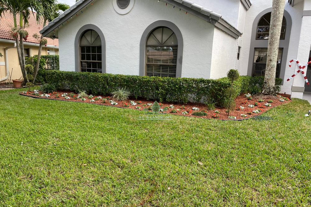 Landscaping for A.C.'s Landscape and Lawn Maintenance in   Coral Springs, FL