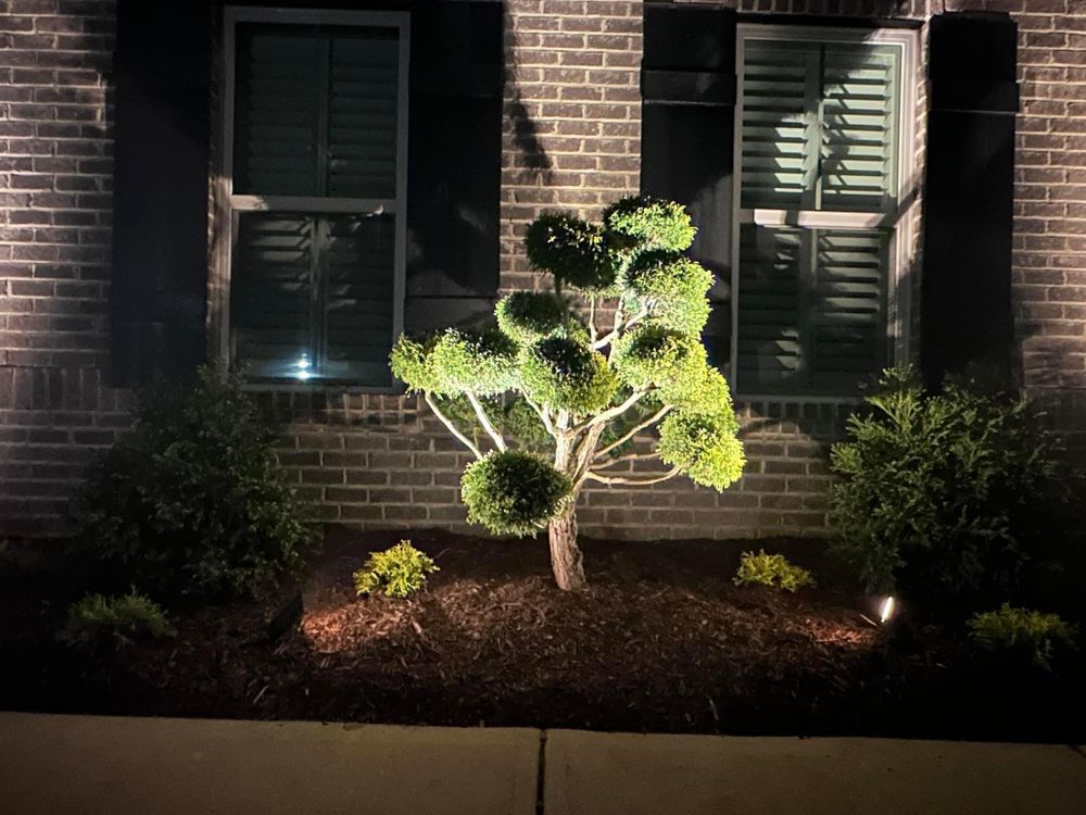 Natural Stone Hardscape for L & C Landscaping in Statesville, NC