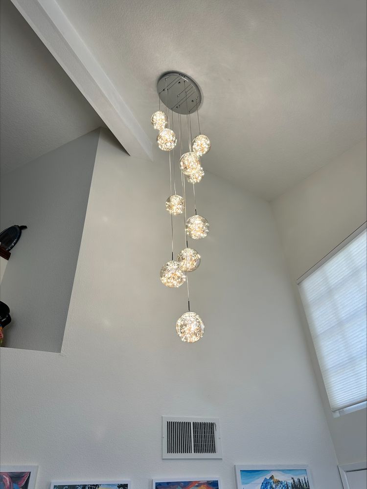 Lighting Installs for All Thingz Electric in Aliso Viejo, CA
