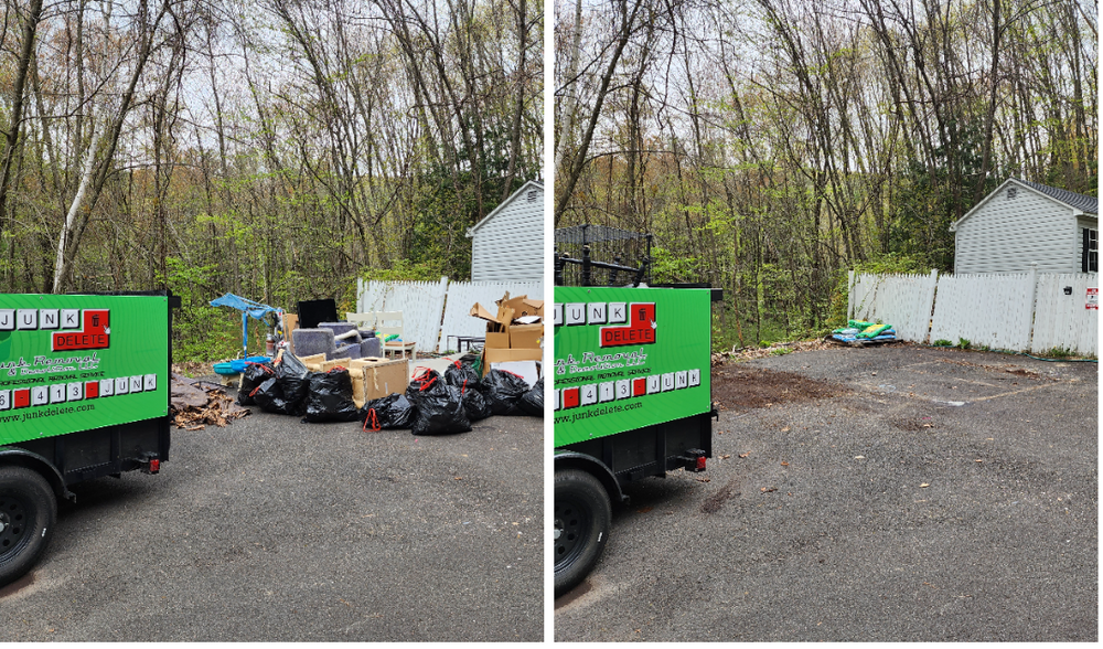 Our Past Work for Junk Delete Junk Removal & Demolition LLC in Southwick, MA