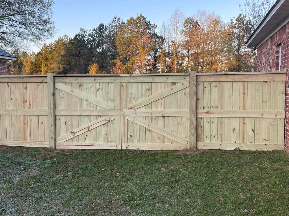 Fencing  for CiCi’s Fence in Pearl, Mississippi