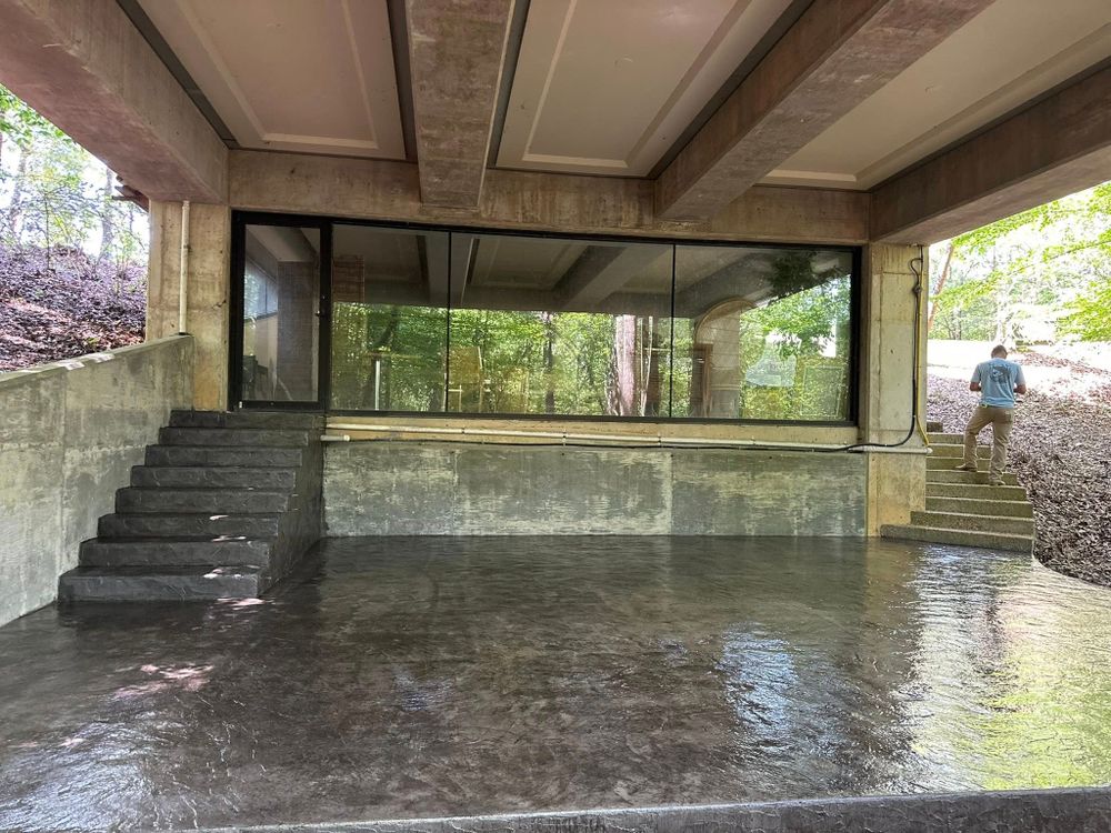 Transform your home with our expert stair design and installation services. We craft durable, elegant concrete stairs that combine functionality and aesthetics to enhance the beauty and value of your space. for Kings Concrete & Construction in Tuscaloosa, AL