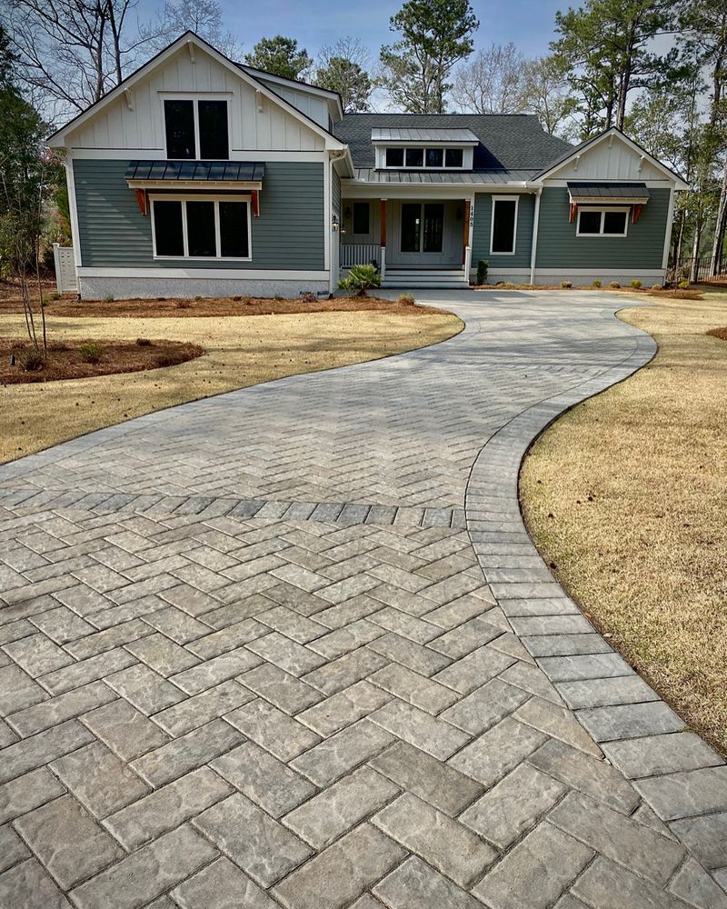 Hardscaping for Djosey Landscapes in Wilmington, NC