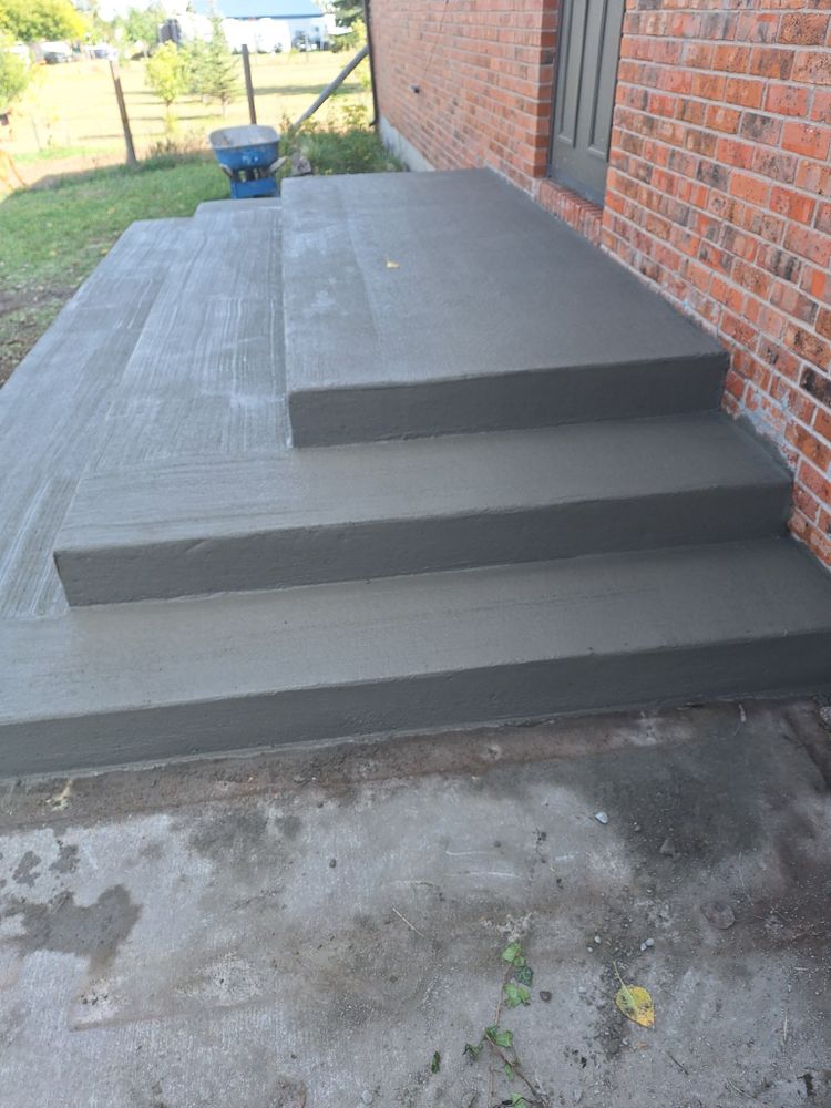 Our expert stair design and installation service transforms your home's staircase with precision, creativity, and durability in mind, offering stylish and functional solutions to enhance your living space seamlessly. for Rising Force Concrete Contractors LLC in Cheyenne, WY