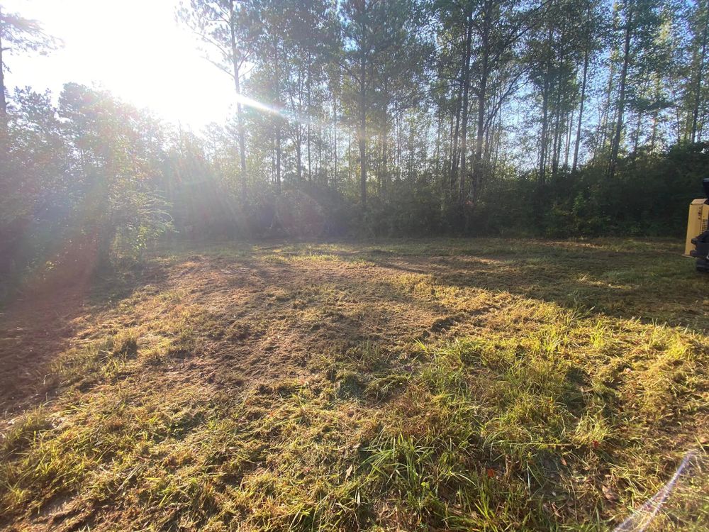 Land Clearing for South Mississippi Land Management LLC in Columbia, Mississippi