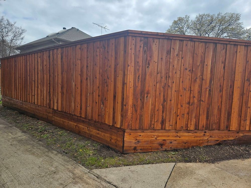 All Photos for Armor Fence Staining in Highland Village, TX