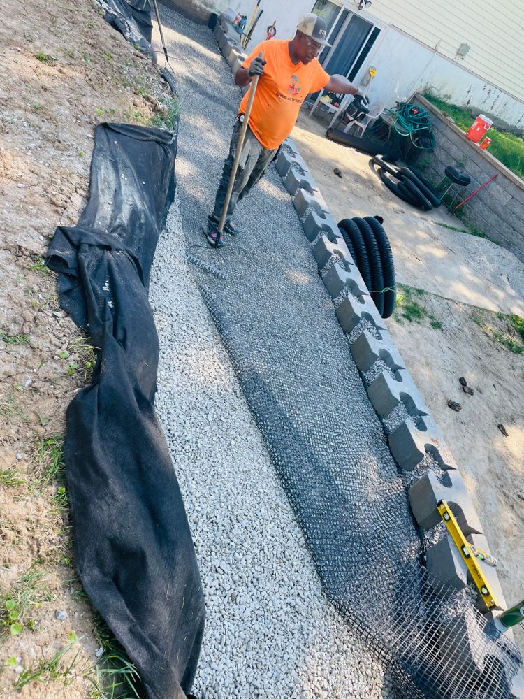 Retaining Wall for Jackson Lawn Services LLC in St Louis, MO