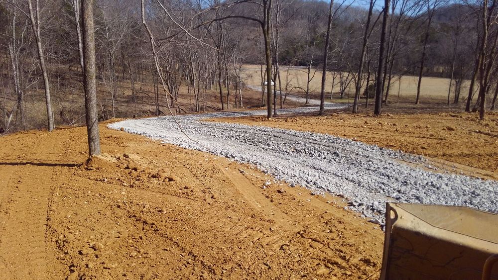 Excavating for King of Dirt in Cornersville, TN