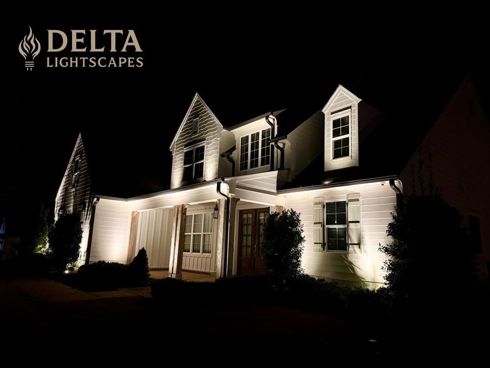 Enhance your home's beauty and security with our expert Outdoor Lighting Systems. We design, install, and maintain custom lighting solutions tailored to illuminate pathways, landscapes, or architectural features beautifully. for Delta Lightscapes Outdoor Lighting in Memphis, TN