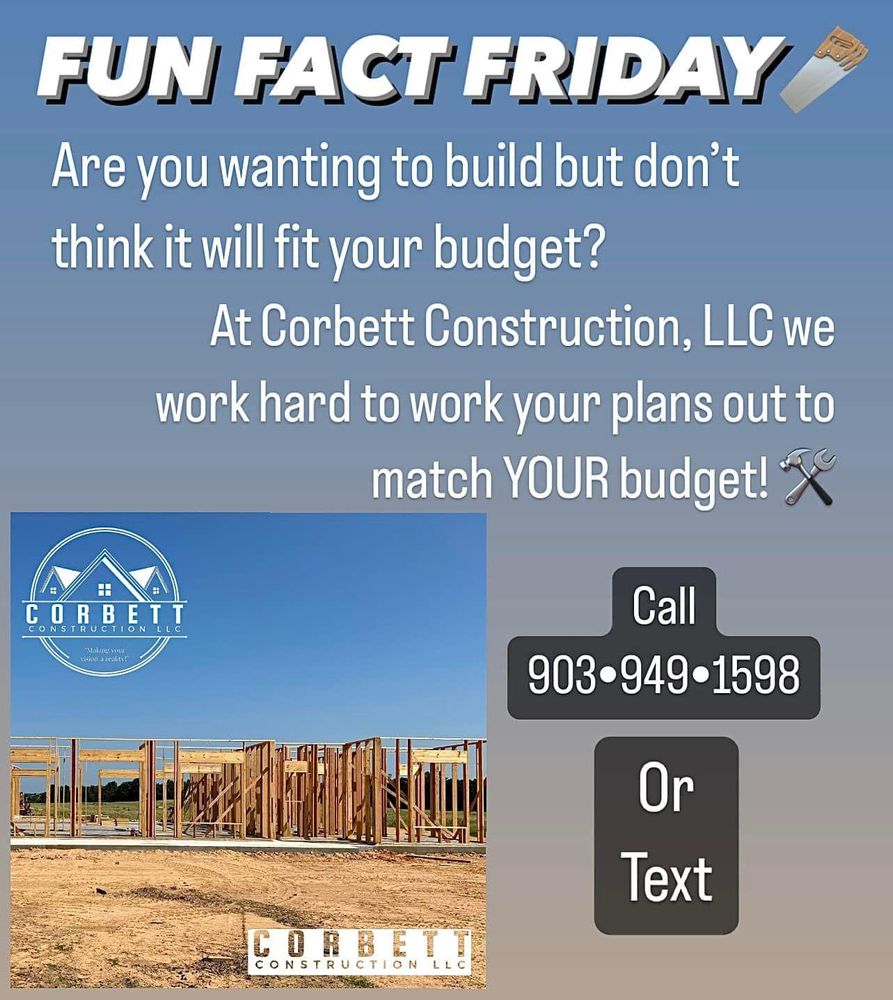 All Photos for Corbett Construction in New Boston, TX