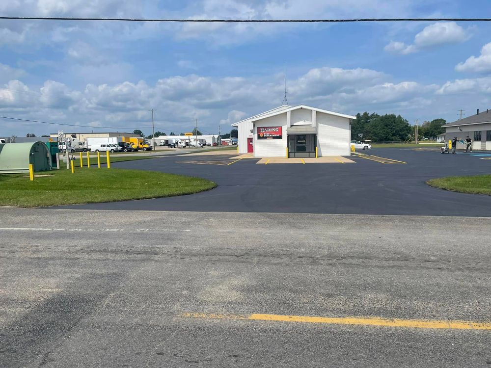 Our Commercial Asphalt Services provide durable and expertly crafted paving solutions, enhancing the safety and appearance of your property with high-quality materials and professional installation for lasting performance. for Buddy’s Blacktop in Cadillac, MI