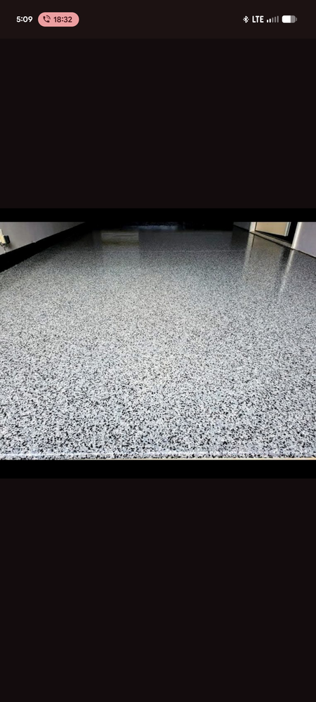 Epoxy-polyaspartic for Custom Concrete Enterprises in Springfield, IL