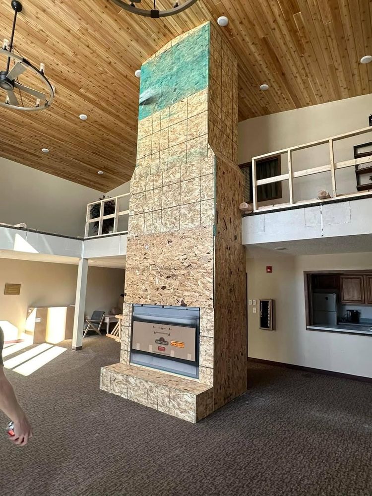 Interior Renovations for Dittbrenner Woodworking in Stanley, ND