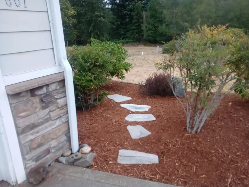 Landscape Design and Installation for WorkHorse Landscaping, LLC in Seabeck, WA