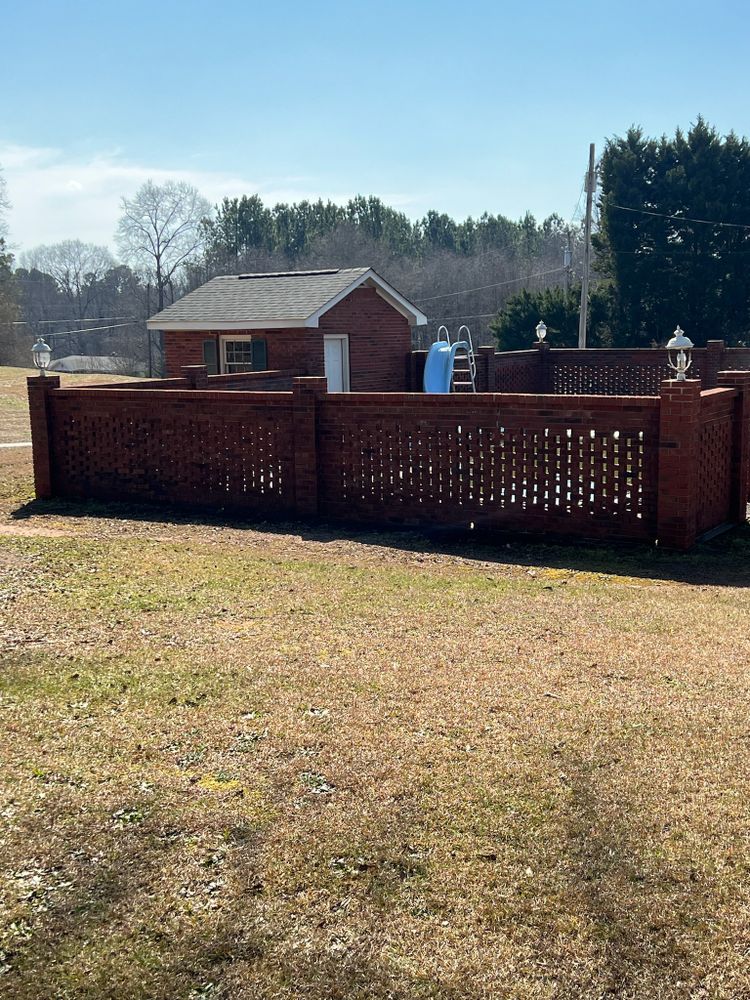 Brick cleaning for JB Applewhite's Pressure Washing in Anderson, SC