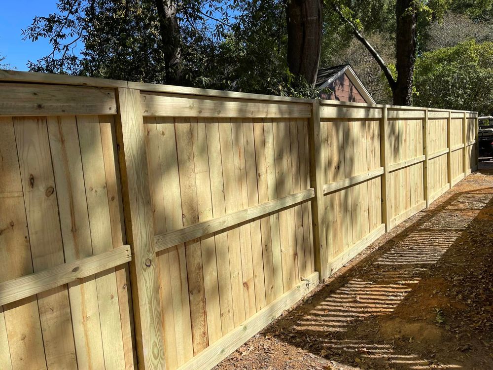 Fences for Pennington Fence Co in Tupelo, MS