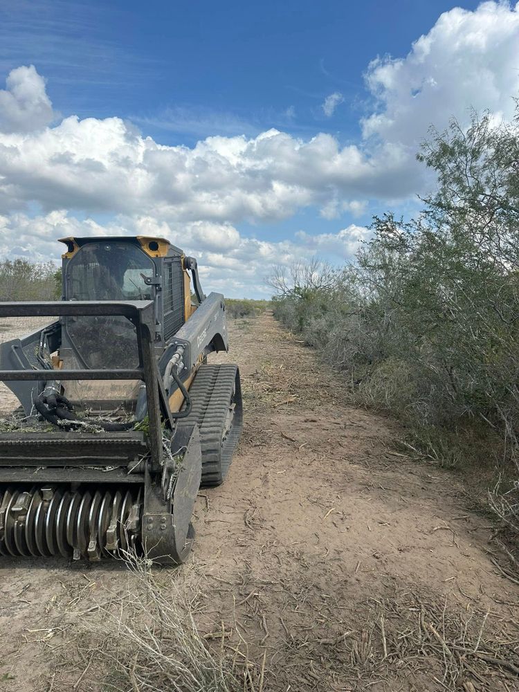 Our Roadbeds service ensures durable and stable driveways by expertly preparing the ground beneath, using high-quality materials and precise techniques for enhanced durability, smoothness, and safety in all weather conditions. for Strause Land Improvement & Construction in George West, TX