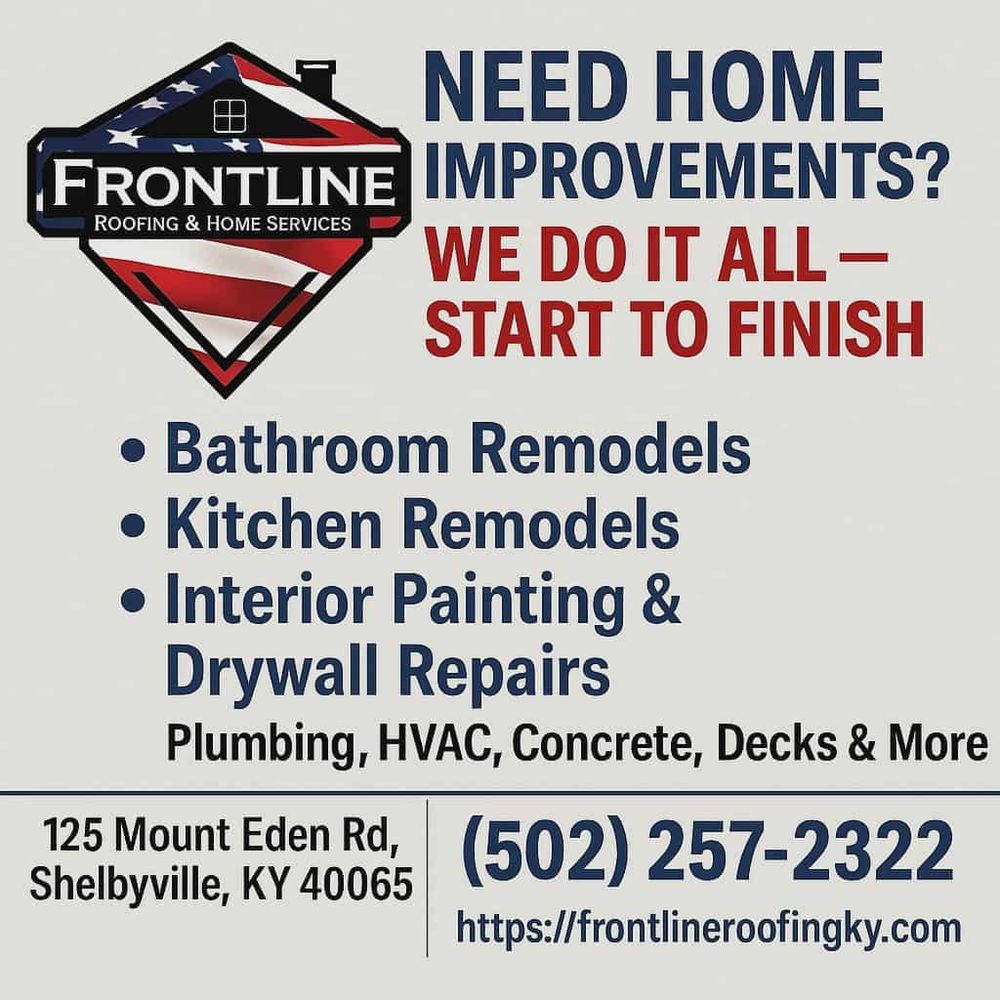 Other Services for Frontline Roofing & Home Services in Shelbyville, KY
