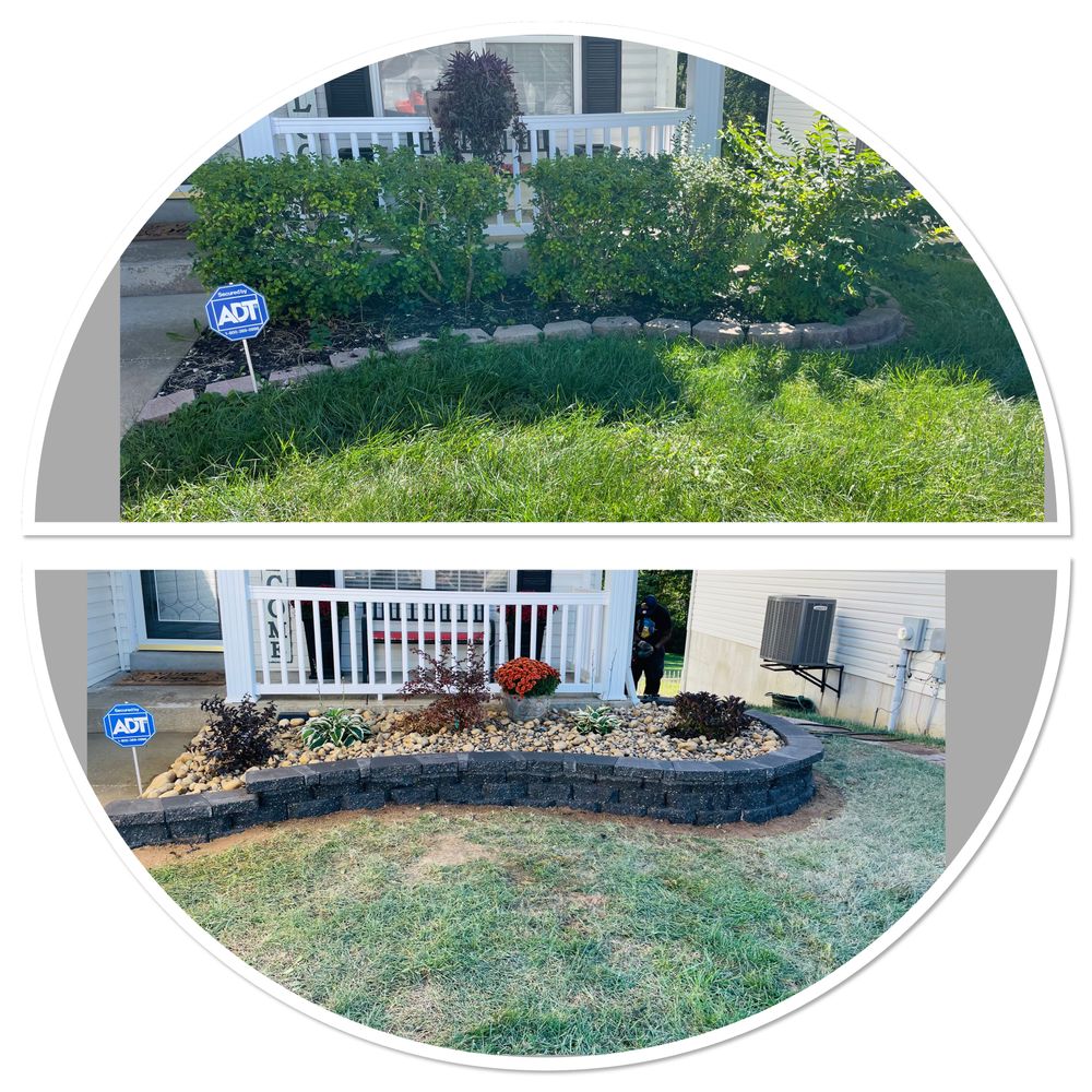 Retaining Wall for Jackson Lawn Services LLC in St Louis, MO