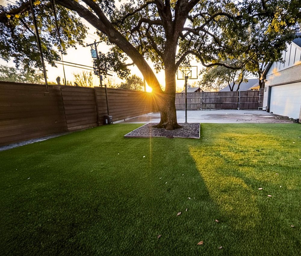 Turf & Landscaping for Walker Custom Exteriors in Dallas, TX