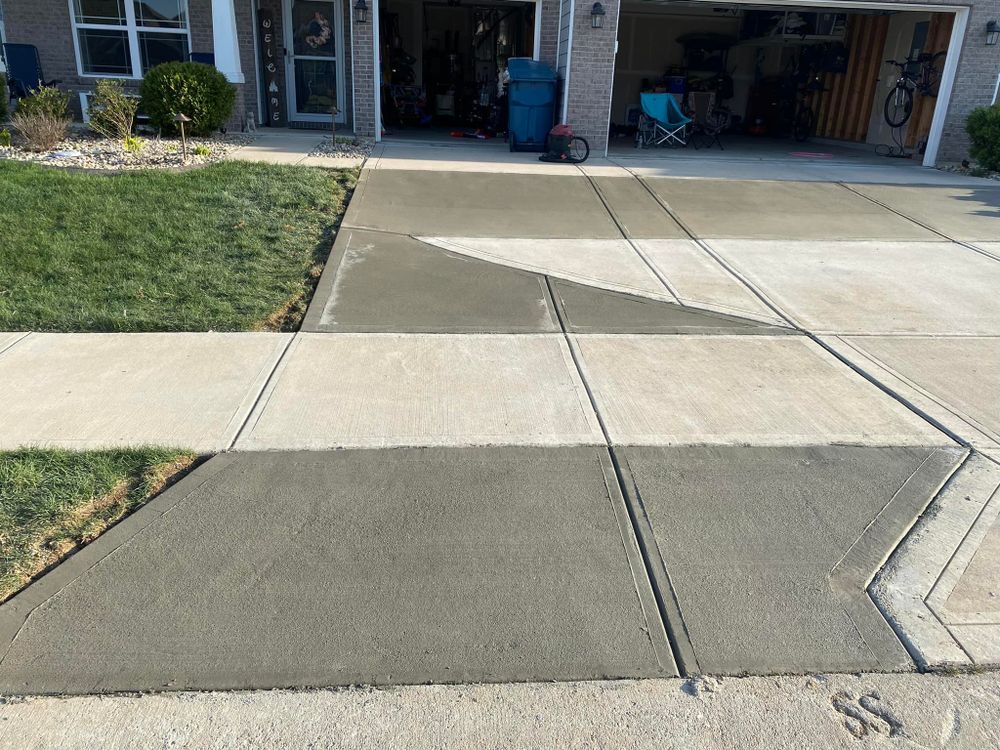 Our concrete services offer expert repair solutions to restore and enhance the durability of your home's concrete structures, ensuring lasting strength and value for driveways, patios, sidewalks, and more. for Fabian's Concrete in Indianapolis, IN
