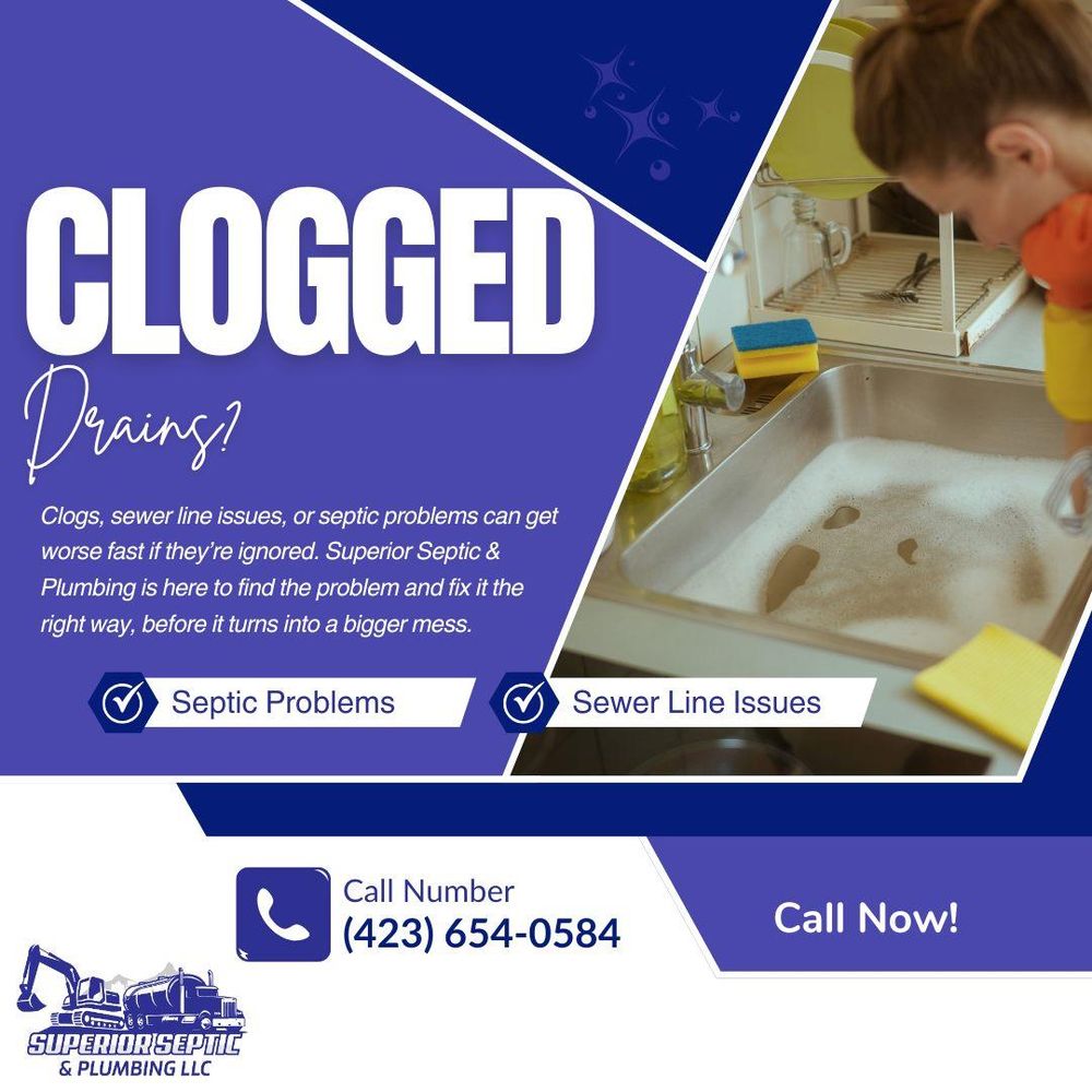 Our plumbing repairs service includes fixing leaky pipes, clogged drains, and malfunctioning fixtures to ensure your home's plumbing system operates efficiently and effectively. Trust us for reliable solutions. for Superior Septic & Plumbing in Chattanooga, TN