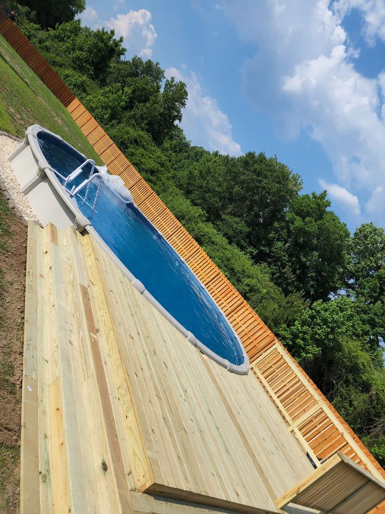 Enhance your outdoor space with our expert fencing services! Discover a range of additional offerings, including customized gates and repairs. Contact us today to elevate the security and style of your home. for J&B Decks and Fencing in Goldsboro, NC